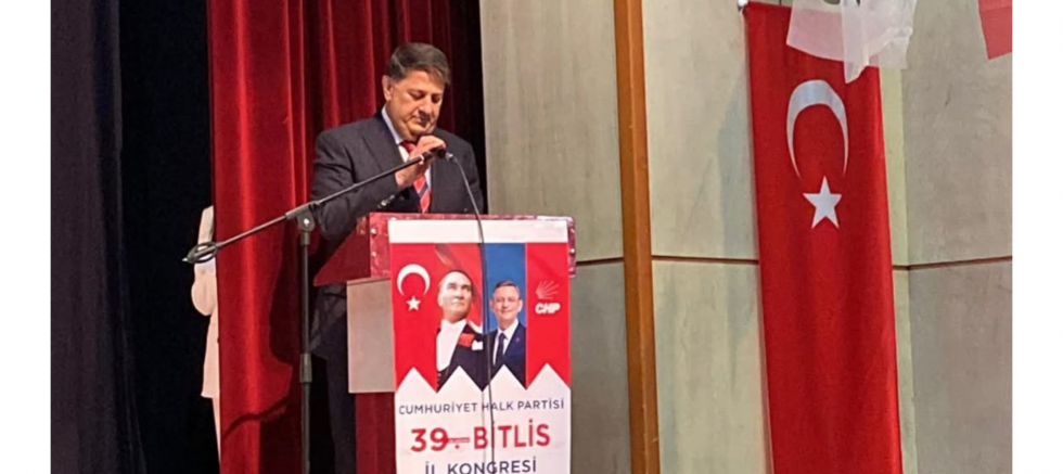 CHP Bitlis İl Başkanı Metin Güzelkaya: “..