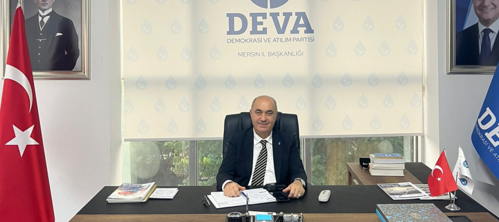 DEVA Partisi Mersin İl Başkanı Necmi Ağa..