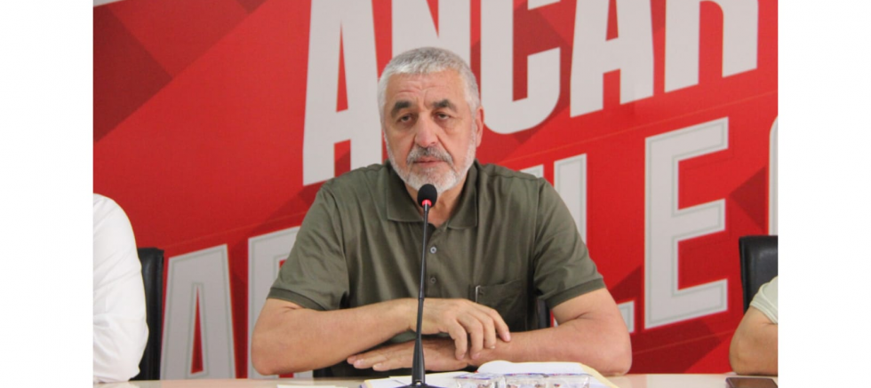 Saadet Partisi Adana İl Başkanı Muhammet..