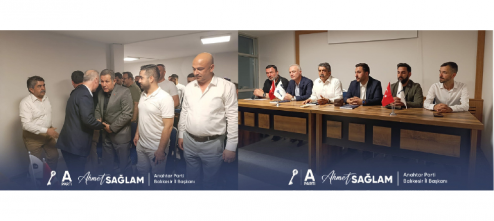 AHMET SAĞLAM: “BALIKESİR’DE BİRLİK VE KARARLILIKLA YOLUMUZA DEVAM EDİYORUZ” - GÜNDEM - İnternetin Ajansı