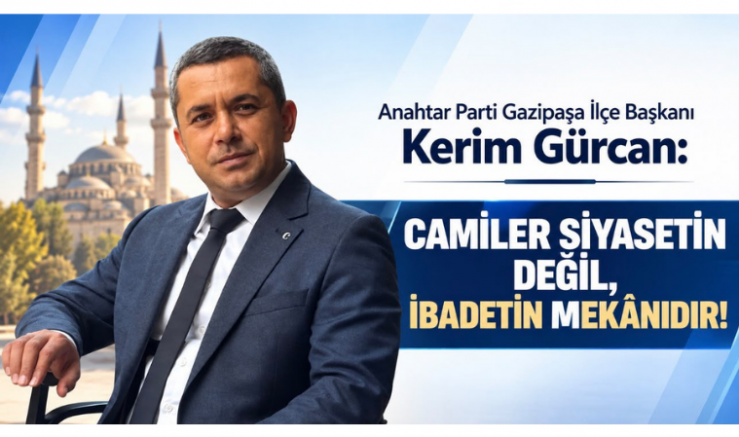 Başkan Gürcan: Camiler Siyasetin Değil, İbadetin Mekânıdır! - GÜNDEM - İnternetin Ajansı