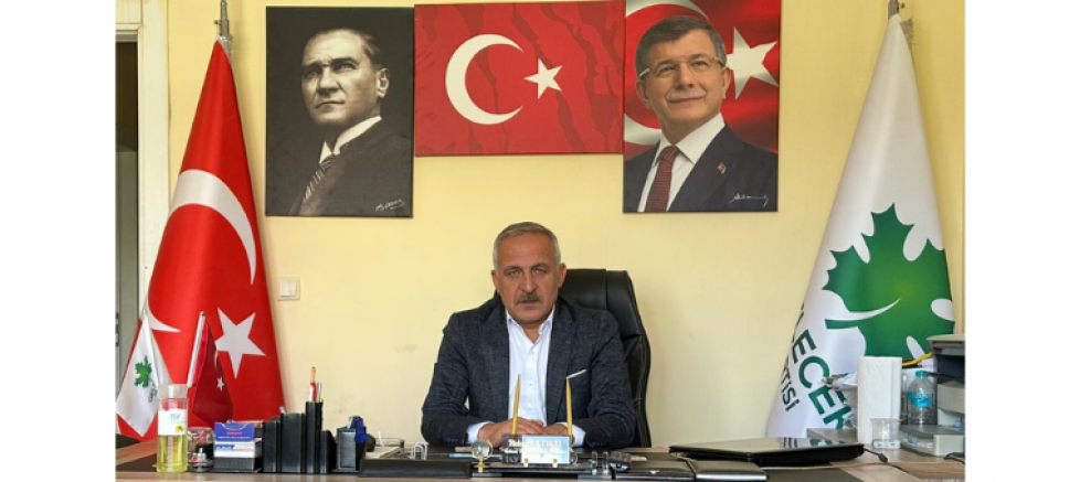 GELECEK PARTİSİ ŞANLIURFA İL BAŞKANI HİDAYET BAYSAL: “SİYASİ NORMALLEŞME, GÜVEN VE ADALET ÜZERİNE İNŞA EDİLMEK ZORUNDADIR” - GÜNDEM - İnternetin Ajansı