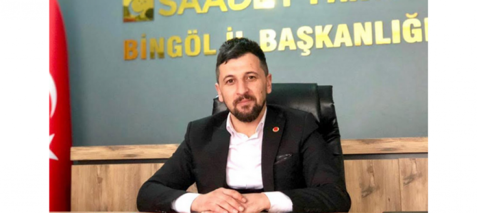 SAADET PARTİSİ BİNGÖL İL BAŞKANI MUHAMMED FATİH TİRYAKİ’DEN DÜNYA ÇİFTÇİLER GÜNÜ MESAJI: “ÇİFTÇİNİN HAKKI GASP EDİLEMEZ” - GÜNDEM - İnternetin Ajansı