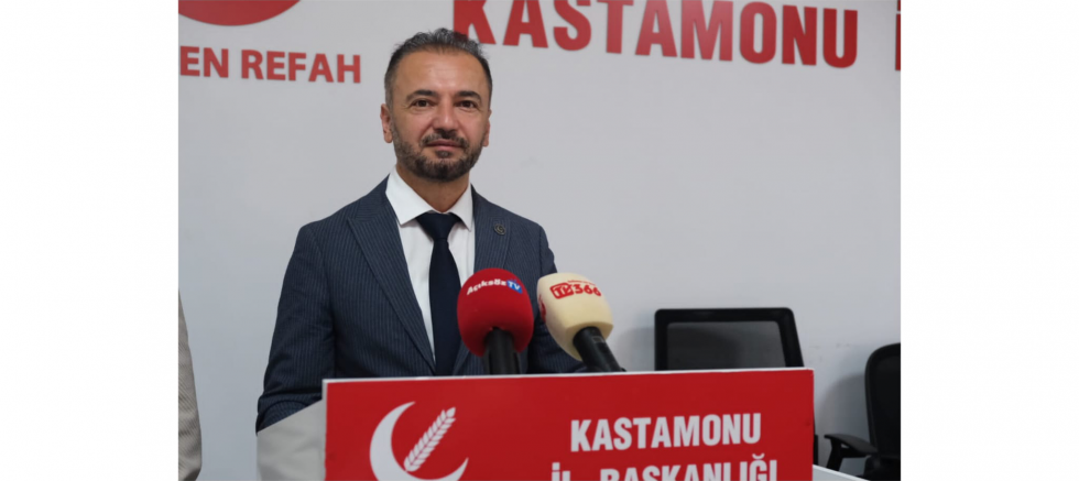 Yeniden Refah Partisi Kastamonu İl Başkanı Akif Güzel: 