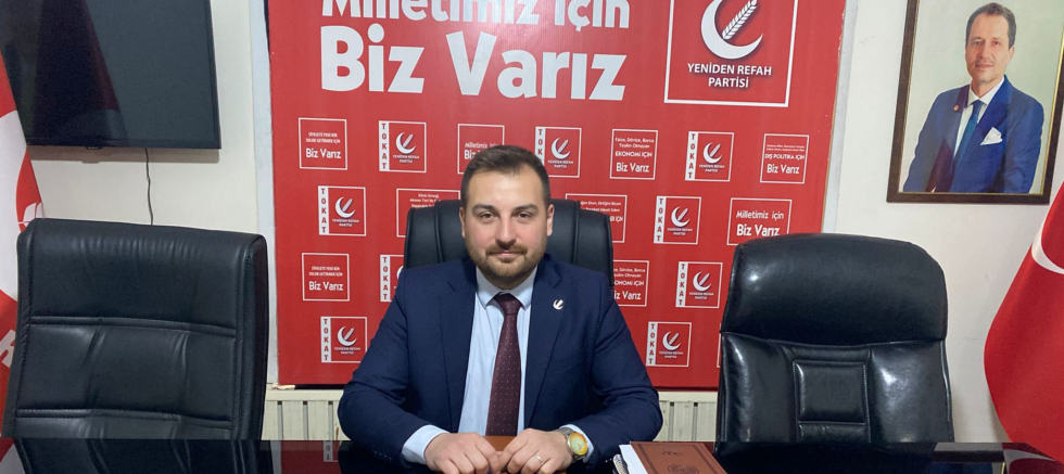 Yeniden Refah Partisi Tokat İl Başkanı Yasin Çeltek: Cumhuriyet’in 103. Yılında Birlik ve Dayanışma Ruhunu Yaşatmalıyız - GÜNDEM - İnternetin Ajansı