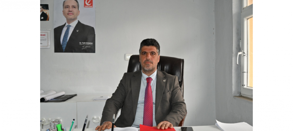 Yeniden Refah Partisi Siirt İl Başkanı Y..